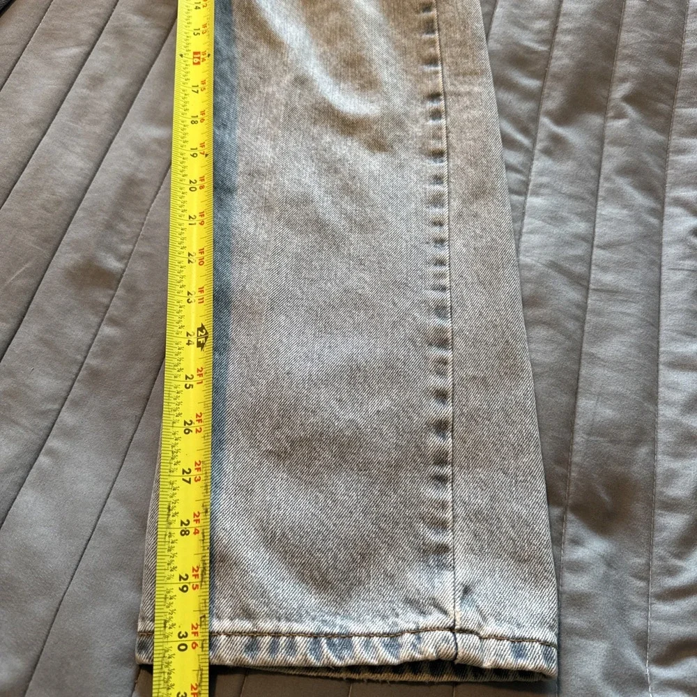Vtg Y2K Levis 505 Jeans Mens 32x30 Blue Faded Washed Cotton